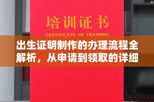 大寮出生证明制作的办理流程全解析，从申请到领取的详细指南