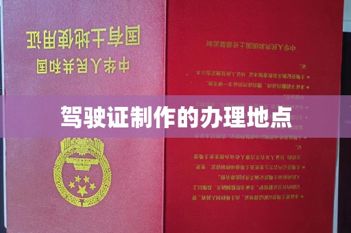 大寮驾驶证制作的办理地点