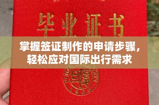 大寮掌握签证制作的申请步骤，轻松应对国际出行需求