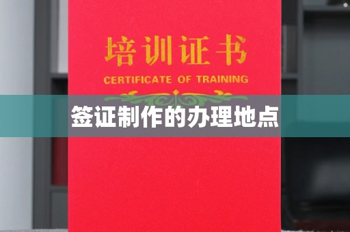 大寮签证制作的办理地点